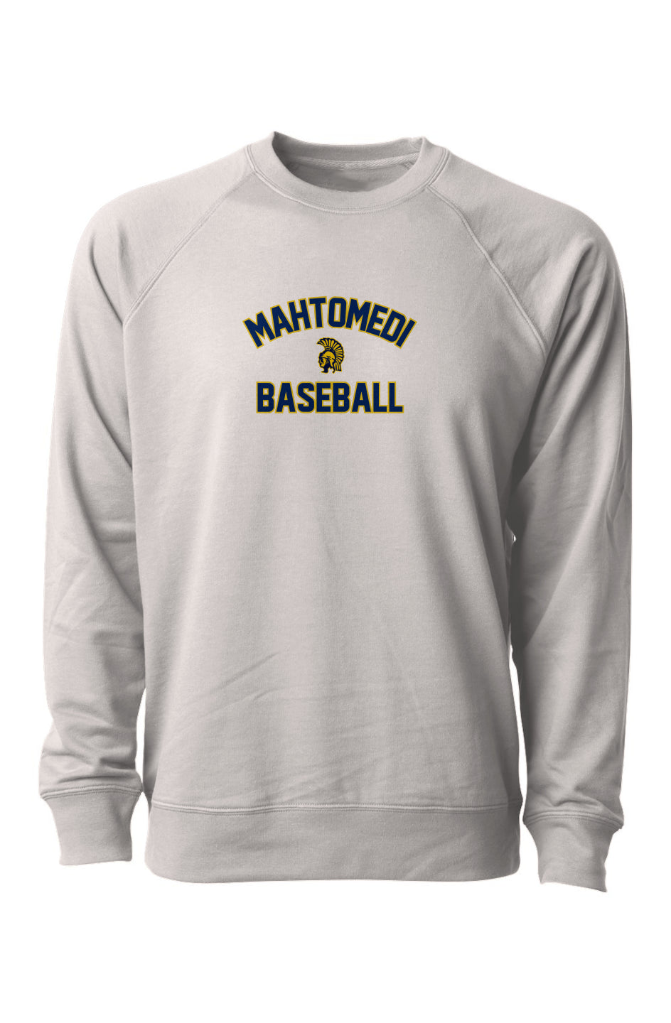 Mahtomedi Baseball - Women's - Classic Arc - Embroidered Loopback Terry Crewneck Sweatshirt