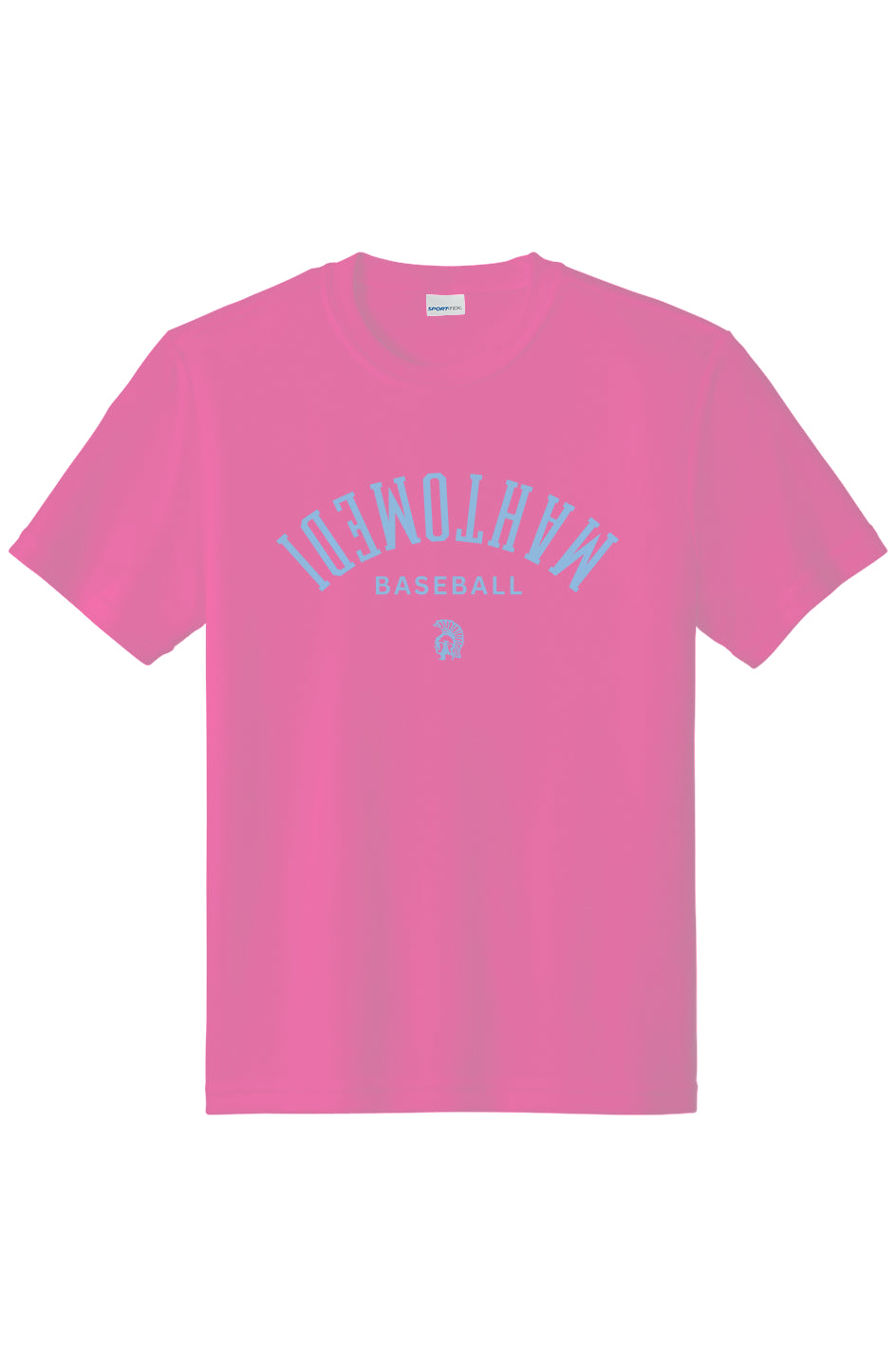 Mahtomedi Baseball - Kids - flipped bubblegum - Moisture Wicking tee