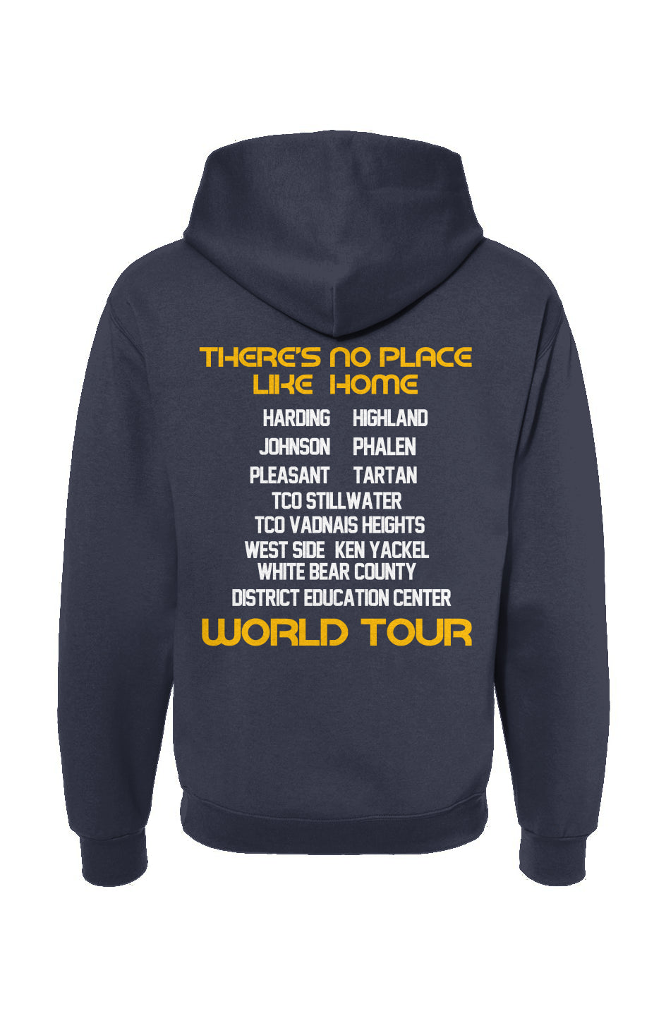 Mahtomedi Zephyrs - Unisex - Hockey World Tour navy - Hooded Sweatshirt
