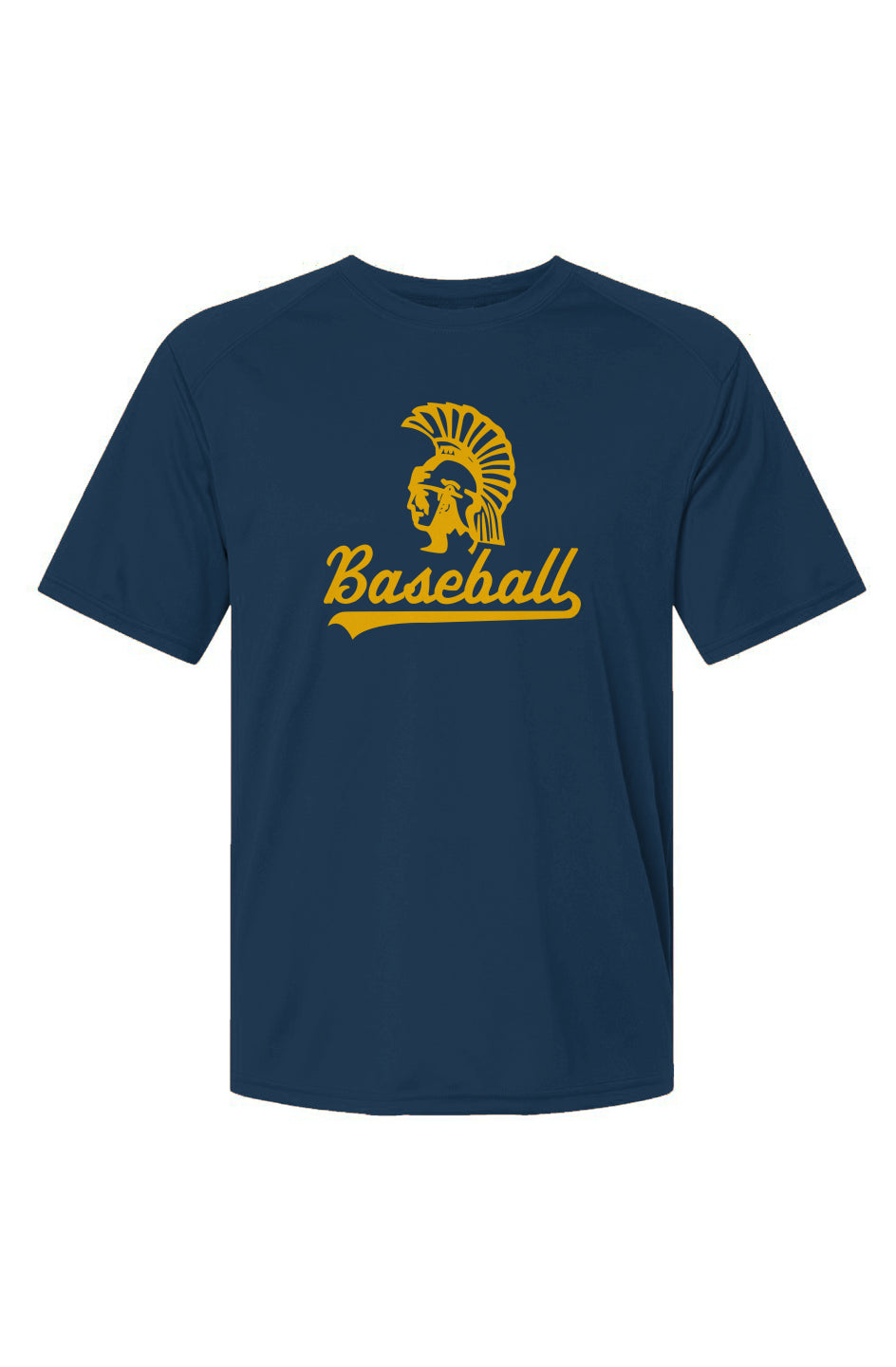Mahtomedi Baseball - Men's - navy gold - Islander Performance T-Shirt