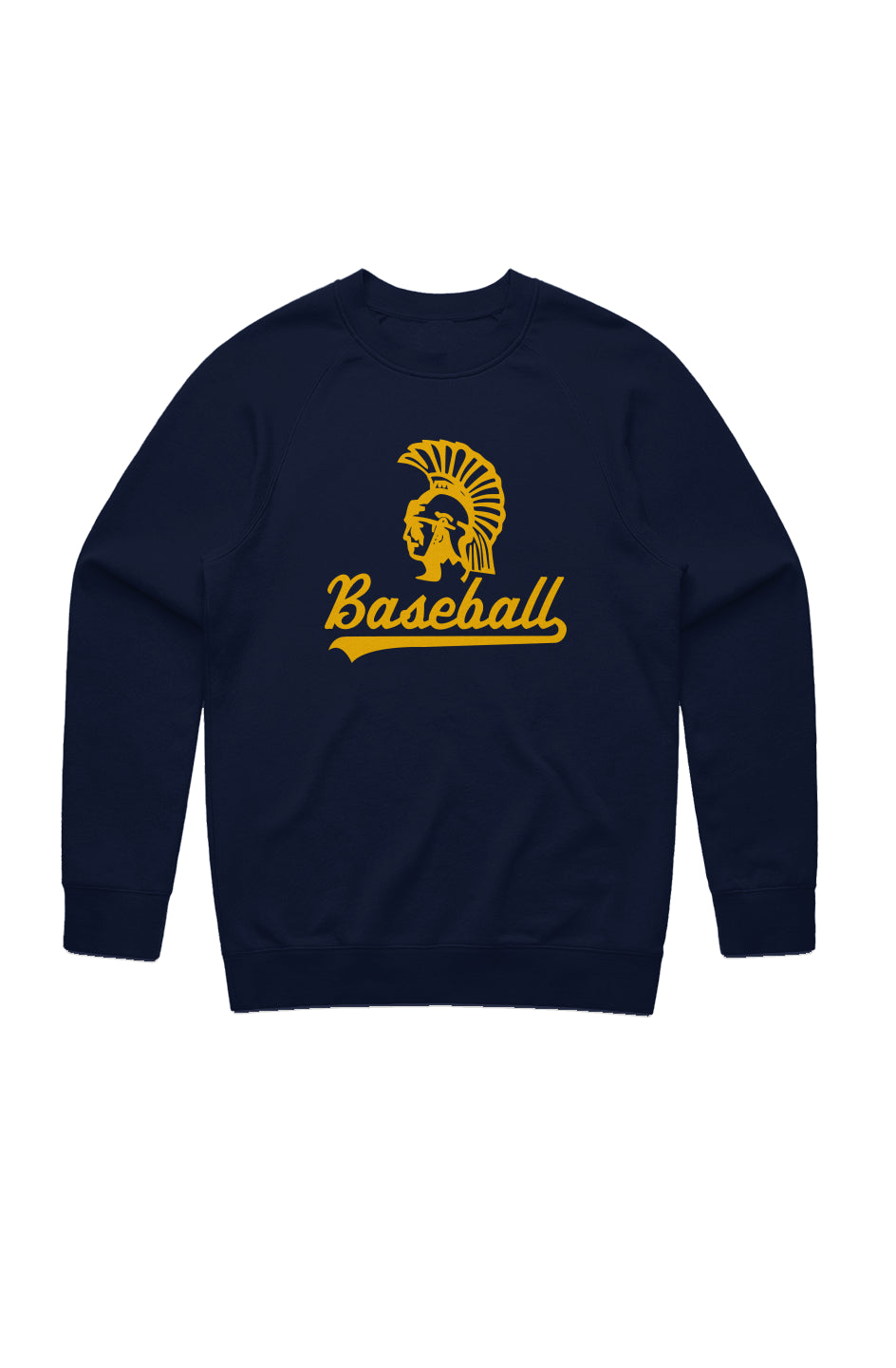 Mahtomedi Baseball - Men's - navy gold - Classic Crew