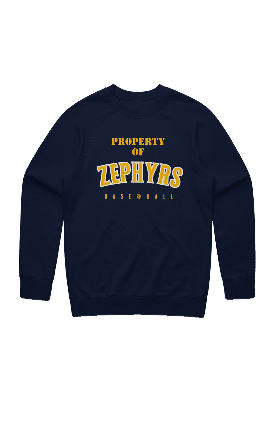 Mahtomedi Baseball - Men's - property of - classic crew navy