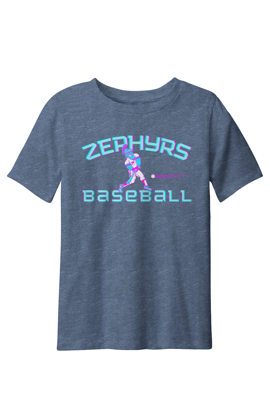 Mahtomedi Baseball - Kids - Cotton Candy Zephyr Mascot - 60/40 tee