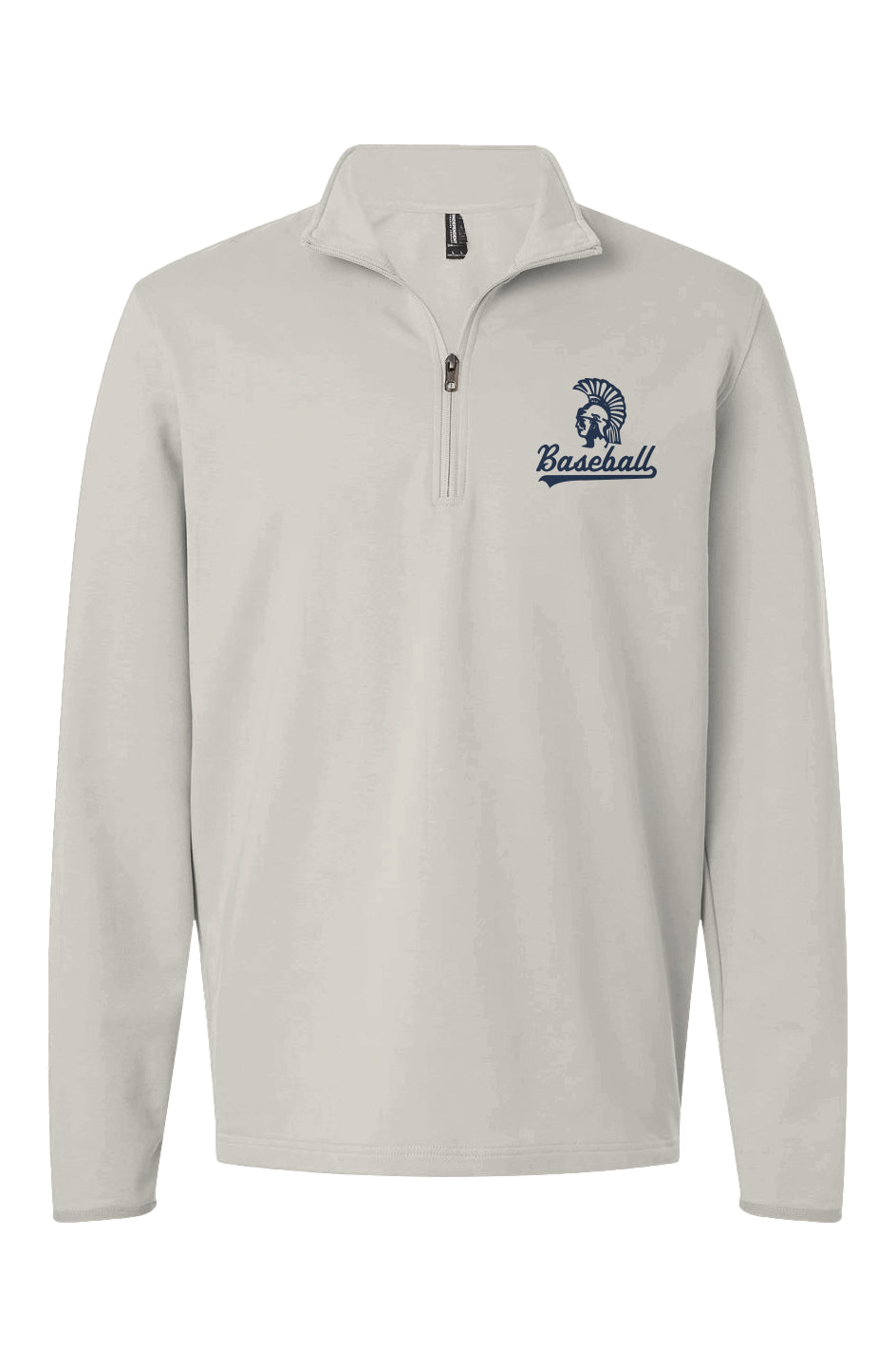 Mahtomedi Baseball - Men's - Navy combo - Embroidered Quarter-Zip Pullover