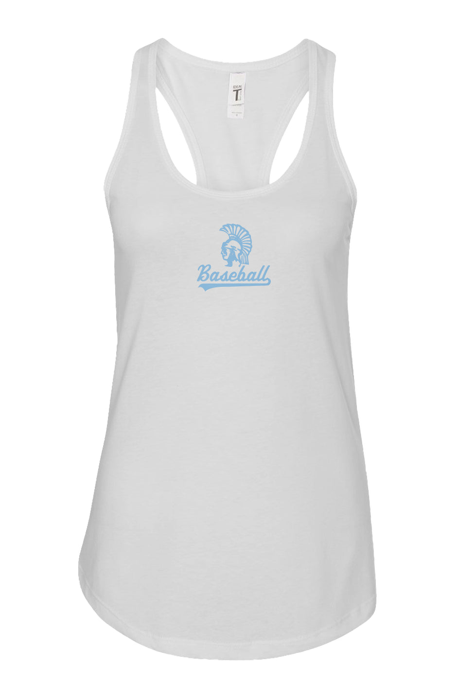 Mahtomedi Baseball - Women's - Racerback Tank - baby blue