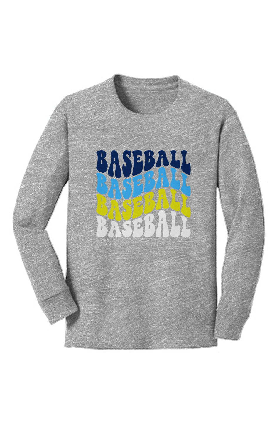 Mahtomedi Baseball - Kids - Longsleeve 100% Cotton Tee - TS baseball era