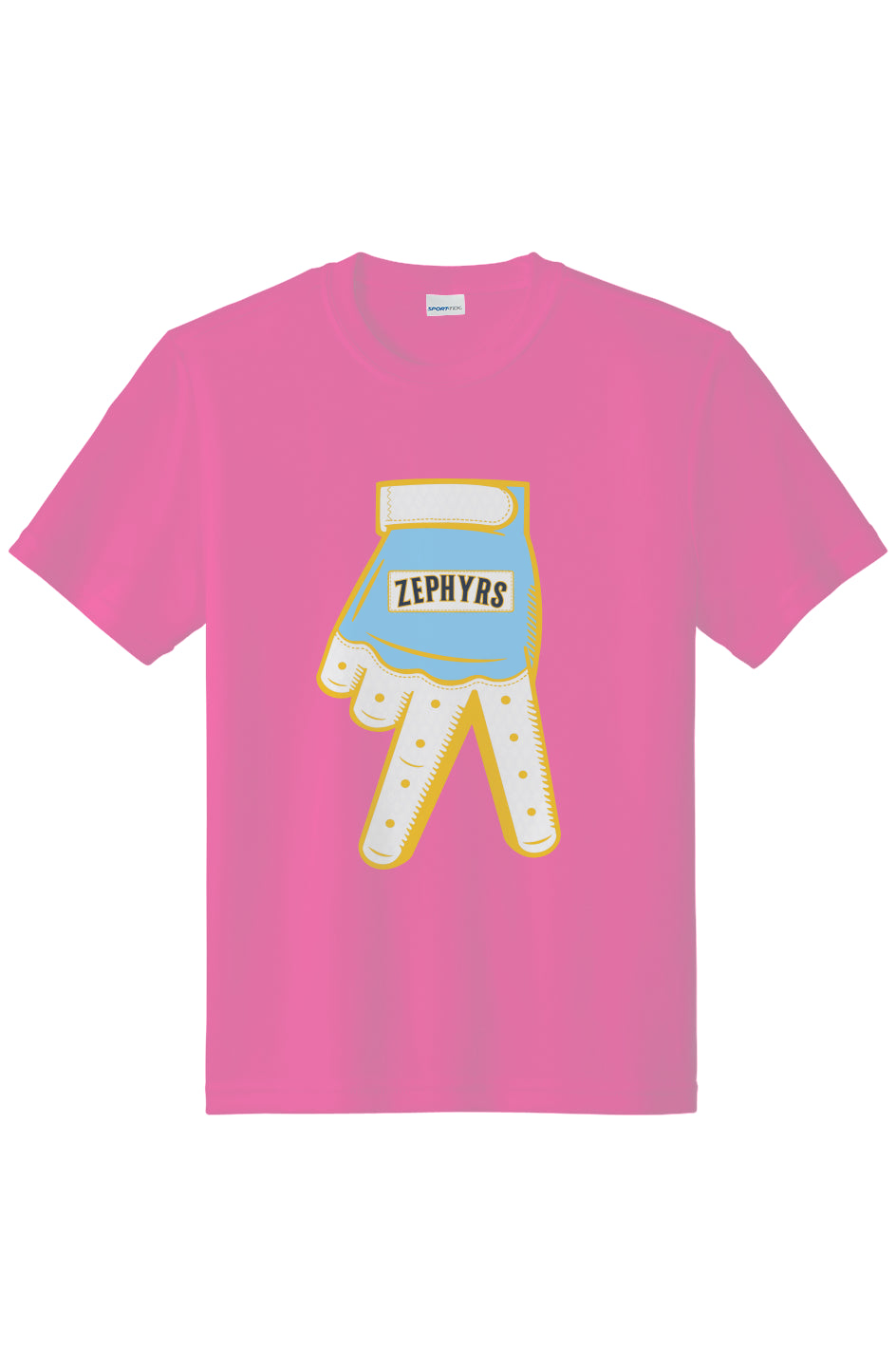Mahtomedi Baseball - Kids - hot pink Moisture Wicking Tee - The Curve