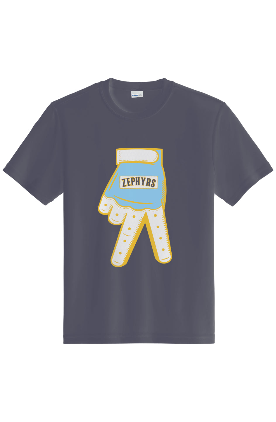 Mahtomedi Baseball - Kids - navy Moisture Wicking Tee - The Curve