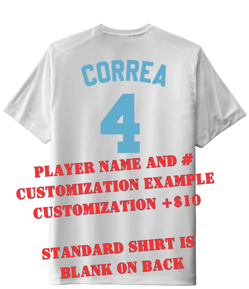 Mahtomedi Baseball - Men's - UPF50 Tee white - mono baby blue (c)