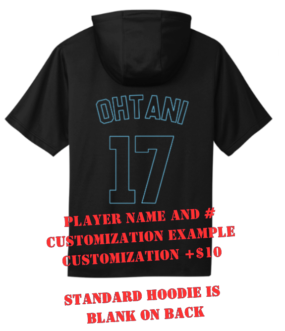 Mahtomedi Baseball - Men's - *Lifestyle Short Sleeve Hoodie - cotton candy (c)