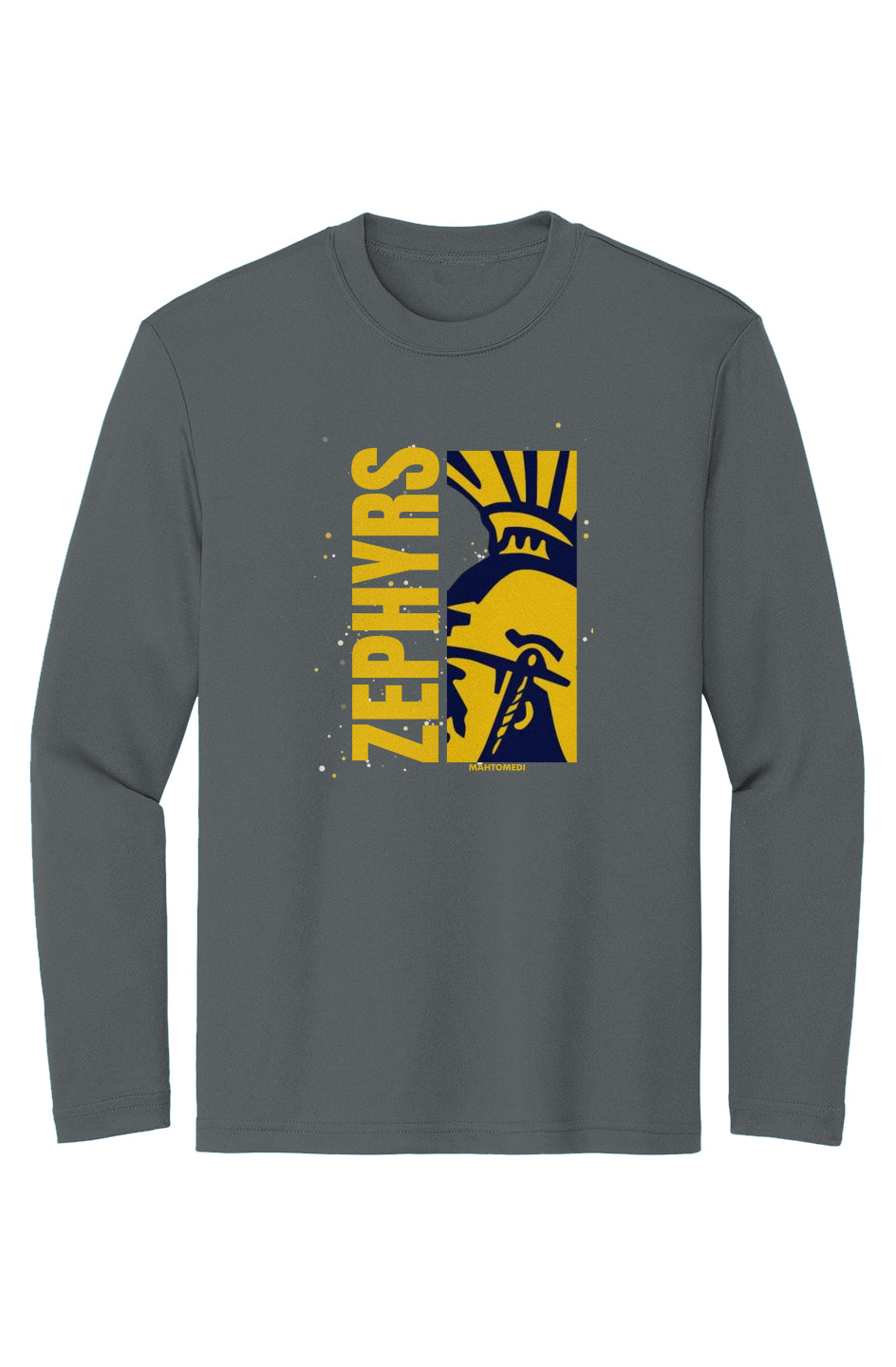 Mahtomedi Zephyrs Savage - Sport-Tek Youth Long Sleeve Tee