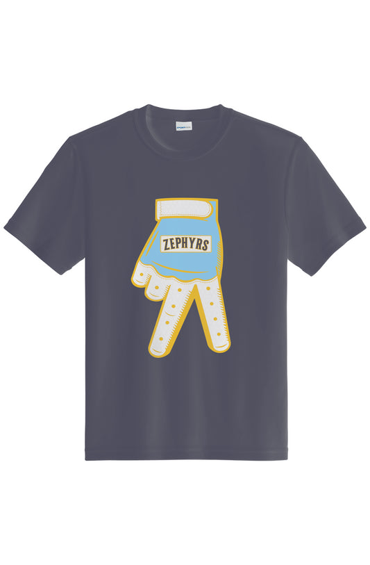 Mahtomedi Baseball - Kids - navy Moisture Wicking Tee - The Curve